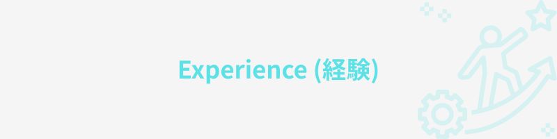 Experience (経験)